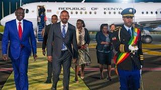 President Ruto Lands in Addis Ababa, Ethiopia for the WWH Conference! See How He Was Received!!