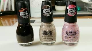 Sinful Colors Swatches - Sweet Scented Polishes