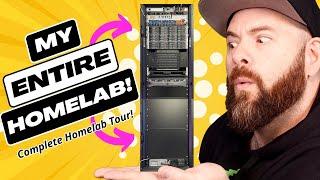 Complete Homelab Tour! - Hardware, Networking, and Apps!