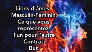 Liens d'âmes Masculin-Féminin intemporel. But de la rencontre?