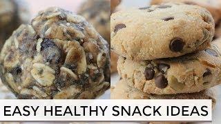 Healthy Snack Ideas | Power Cookies + Energy Bites