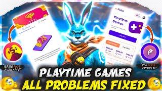 mreward/mpaisa Playtime Game Not Showing | Per Level Problem | All Playtime Problems Fixed