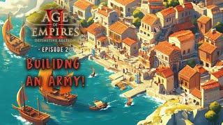 Escorting Military! | Age of Empires 2 Greek Campaign Gameplay #EP2