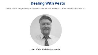 3 - AVA Technical & Operations Webinar: Alex Wade - Dealing with Pests