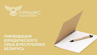 Ликвидация юридического лица в Республике Беларусь. Как это происходит.