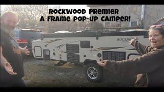 We May Never Come Home Again!  Rockwood A Frame Camper Reveal. Adventure Awaits!