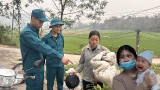 Single mother: desperately searching for her child day and night and receiving help from the police