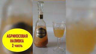 Домашняя АБРИКОСОВАЯ НАЛИВКА часть 2. Получился БОЖЕСТВЕННЫЙ НЕКТАР !!!