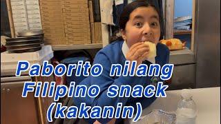 Tuwang tuwa mga anak ko dahil nilutoan ko sila ng paborito nilang kakanin #snacks #filipinofood