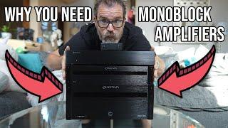 Why Monoblock Amps are Better than Two Channel Amps!