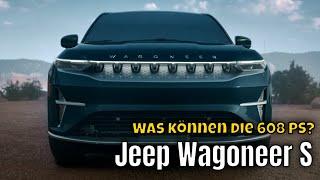 Elektro-SUV der Zukunft: 2024 Jeep Wagoneer S mit 608 PS