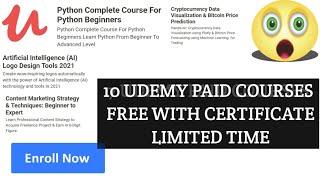 Udemy Paid Courses for free coupons today|udemy free courses coupon 2020,udemy 100 off coupons