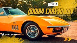 Countdown The Top 10 Most Expensive Luxury Cars in the World for 2023 | Luxury Trend