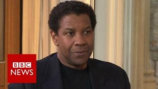 Denzel Washington on fake news and information overload - BBC News