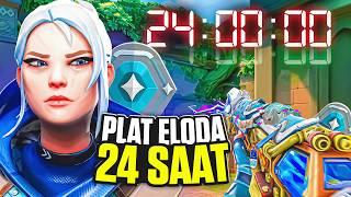 Valorant PLAT Eloda 24 SAAT Geçirmek. (radiant olduğumu bilmiyorlar)