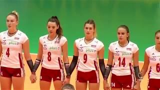 Polska vs Rosja (08.09.2018) ME Juniorek mecz półfinałowy (© CEV)