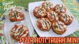 IDE JUALAN PALING LARIS , SUPER MUDAH , CEPAT , DAN MURAH - "PIZZA ROTI TAWAR MINI" - Dapur Alias