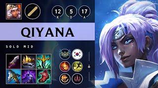 Qiyana Mid vs Renekton - KR Challenger Patch 25.09
