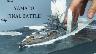 Making The Last Battle YAMATO Diorama