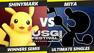 USGF 2025 TOP 8 - ShinyMark (Pikachu) Vs. Miya (Game & Watch) Smash Ultimate - SSBU