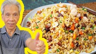 ️  Dad's SCRUMPTIOUS Yangzhou Fried Rice (揚州炒飯)!