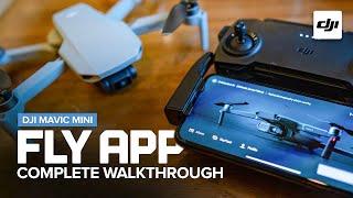 DJI Fly App Complete Walkthrough for the Mavic Mini