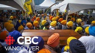 Thousands attended the funeral of slain Sikh leader Hardeep Singh Nijjar