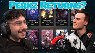 Can BrokenBlade CARRY PERKZ In His First Champions Queue Game??