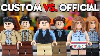 Custom vs. Official - LEGO Friends Minifigures