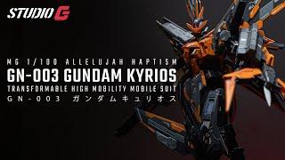 CUSTOM BUILD GUNPLA | MG GUNDAM KYRIOS | 00 SERIES STORY EP 03