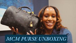 I FINALLY GOT IT! MCM ELLA BOSTON UNBOXING + WHAT’S IN MY PURSE #mcm #whatsinmybag