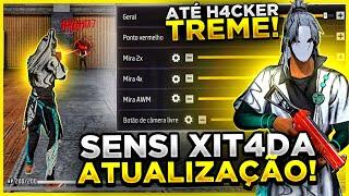 Sensi Proibida! ⭐ a Melhor Sensibilidade para Subir Capa na Nova Atualização do Free Fire! + DPI