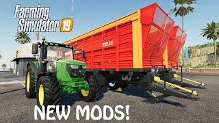 BRAND NEW MODS in Farming Simulator 2019 | NEW MODS IS HERE AGAIN | PS4 | Xbox One | PC