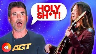 10 CRAZIEST Rock N' Roll Auditions On America's Got Talent! 