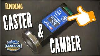 Digital Caster Camber Gauge by KAISAL - Easy DIY Wheel Alignment