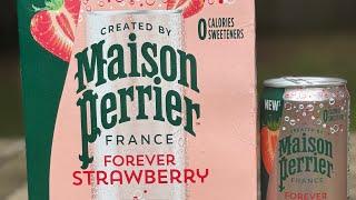 Maison Perrier Forever Strawberry Sparkling Water No Sugar No Calories #sparklingwater