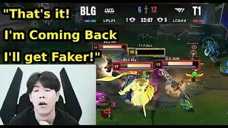 The Shy Reaction : FAKER Destroying BLG at WORLD 2024