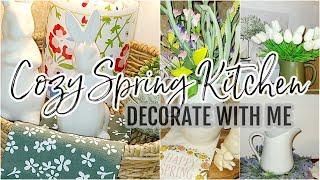 *SPRING* DECORATE WITH ME! KITCHEN / COZY KITCHEN / EASTER 2022 / KITCHEN REFRESH // ROBIN LANE LOWE