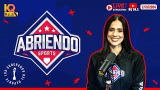 ABRIENDO SPORTS - KQ94.5 (27/09/2024)