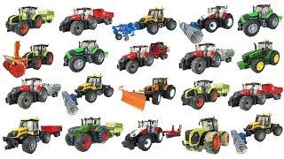 Tractor videos for children | Bruder toys | Tractors for kids