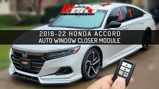 HRS 2018-22 Honda Accord Auto Window Closer Module - Installation & Review