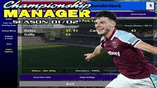 Championship Manager 01/02 | West Ham United Season Long Gameplay