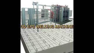 3D Panel Production Linesteel Wire Structured EPS Panel Machine