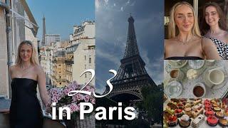 Turning 23 in Paris | cafes, Eiffel Tower, De Louvre, apartment tour