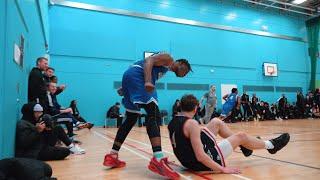 UK COLLEGE RIVALRY GAME gets HEATED! WHOLE BENCH gets EJECTED | Crest Academy vs NCC London Lions