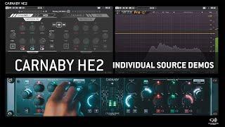 Carnaby HE2 | Sound Demos | Individual Sources