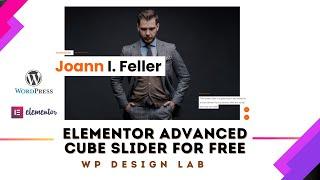 Elementor Advanced Cube Slider | Wordpress Tutorial For beginners