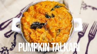 Pumpkin Talkari/Takari Recipe. A simple yet delicious vegetable curry.