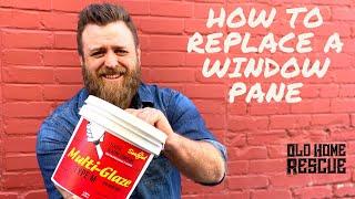 How to Replace a Window Pane / A Wood Window Rescue / Rescue Don't Replace