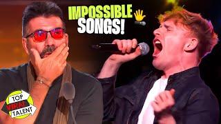 HARDEST Songs To Sing Ever Performed on Got Talent! THESE Vocals HIT Different! 
